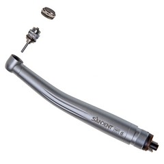 SANDENT Standard Head Dental Air Turbine High Speed Push Button Handpiece 4 Hole