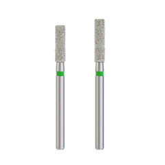 Dental FG Diamond Burs Drill High Speed Handpiece Cylindrical 10pcs Pack