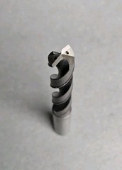 Mitsubishi 31/64″ Solid Carbide Drill ½” Sh. Coolant Th. MZS04844LB Resharpened