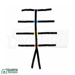 Backboard Spine Board Stretcher Immobilization Color Coded Spider Straps EMT/EMS