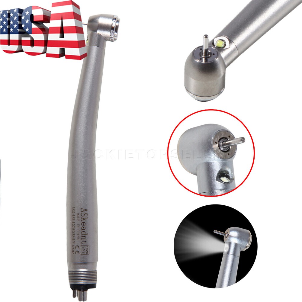 pieza de mano dental alta velocidad turbina cabeza de par 3 spray 2/4 hoyos