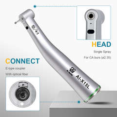 Dental Electric Handpiece Contra Angle E-Type Optic Fiber X95L/X65L/X25L/X15L