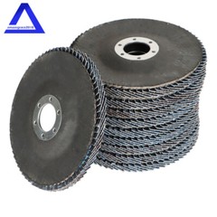 100Pack 4-1/2″×7/8” 40 Grit T29 Premium Zirconia Flap Disc Sanding Grinding