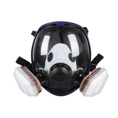 Facepiece Reusable Respirator 15 in 1 Full Face Gas Mask For Painting Spraying