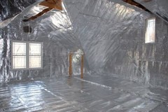 1000 sqft Radiant Barrier Rodent Proof Scrim Perforated Insulation 4×250 Strong