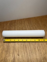 1-3/4″ Diameter X 10″ Length UHMW PE Plastic White Round Rod Bar Stock USA