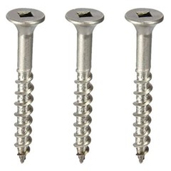 #8 Stainless Steel Deck Screws Square Drive Wood and Composite Decking All Sizes