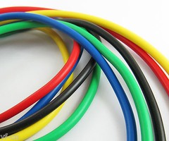 1pc 5M/15Ft 16AWG 1square Heatproof/Low Resistence Soft Silicon Multicolor Cable