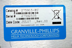 MKS Granville Phillips 275915-EU 275 Mini-Convectron Vacuum Gauge Module