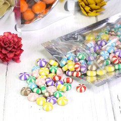 100 Silver/Clear 4.7×7.8″ Stand Up Food Storage Candy Packaging Stand Strong Bag
