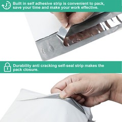 1000 Bags 12×15.5″ 2.5 Mil Poly Mailers Plastic Envelopes Shipping Bags
