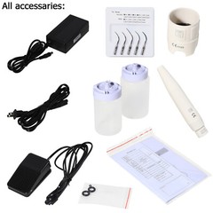 SK-D1 Dental Ultrasonic Piezo Scaler Unit w/2*Bottles 5*Tips For DTE SATELEC UPS