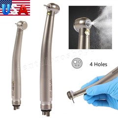 Dental Fiber Optic E-generator LED High Speed Handpiece Internal 3 Spray 4 Hole