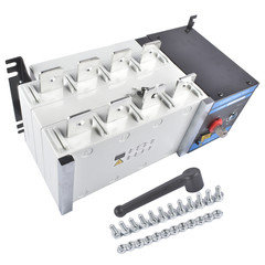 Industrial Automatic Transfer Switch 4P 630A 110V or 220V High Quality Plastic