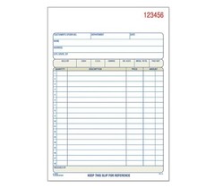 DC5805 – Adams Carbonless 2-Part Sales Book, 5 9/16″ x 8 7/16″ – 20 PACK