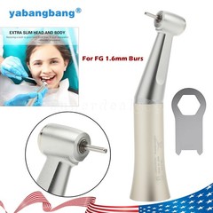 1-10PCS Dental Low Speed Handpiece Push Contra Angle fit FG Burs 1.6mm E-type dt