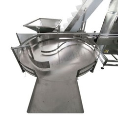 Round Bottle Unscramble Machine Turn Rotary Accumulation Table for Sorting