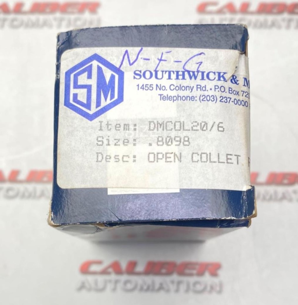 SOUTHWICK & MEISTER DMCOL20/6 Collet, Size 8098 (NEW)
