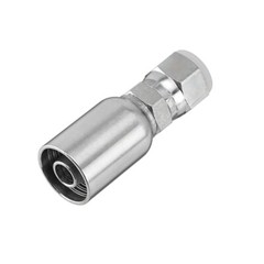 12 Pack 1/2″ Hose x 1/2″ JIC 37° Female Hydraulic Hose End Swivel Crimp Fitting