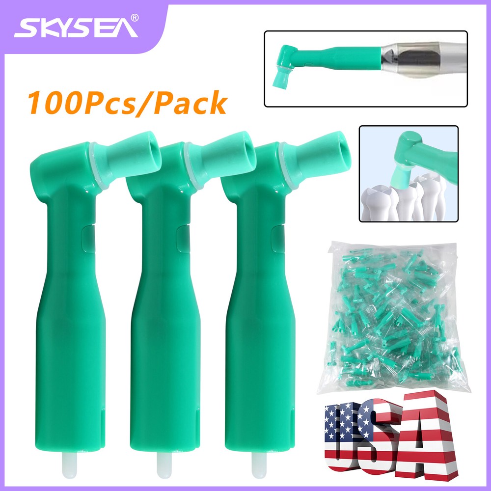 100-1000* Dental Prophylaxis Prophy Angles Disposable Latex-Free Soft / Firm Cup