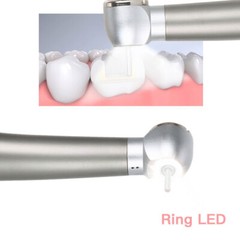Joydental Dental E-generator Shadowless Ring LED High Speed Handpiece 4 Holes M4