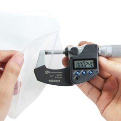 Clear Reclosable Seal Bag Plastic Poly Zip Lock Bags Jewelry Zipper Baggie 2Mil