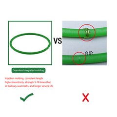 PU Solid Round Belt Polyurethane Close Loop Drive Belting Dia: 2/3/4/5/6/8/10mm