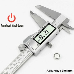 Digital Caliper Micrometer LCD Gauge Vernier Electronic Measuring Tool 6″ 150mm