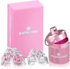 High Fidelity Pink Earplugs for Concerts, Festivals, Musicians, DJs, Night-Li…