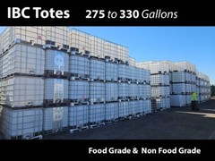 (1X) – 275 Gallon | NON FOOD GRADE IBC | Liquid Storage Tote Tank Potable Water