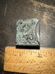 Print Block ( Circus Clown ) Friendly Face Smiling