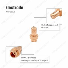 24pcs Eastwood Versa Cut 40A Electrode Nozzle Shield Gas ring Plasma Torch