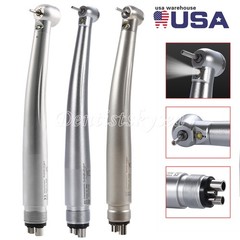 1-5 E-generator LED Dental Fiber Optic Handpiece 4Holes Big Standard Mini Head