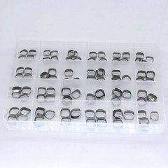 Dental orthodontic 1st molar plain bands Dentaurum Size96 pcs 24 kits (4pc/kit)