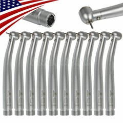 Yabangbang Dental LED E-generator Fiber High Speed Handpiece Turbine 4/2Hole