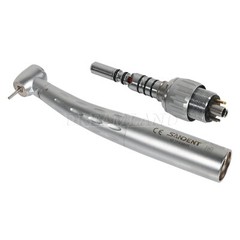 1-10 SANDENT Dental High Speed Fiber Optic Turbine Handpiece/ 6H LED Coupler GD6
