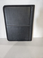 Basic Black Portfolio Notebook 12 By 9 Inches
