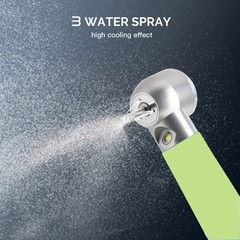 USA Dental LED E-generator High Speed Handpiece 3 Way Spray 4 Holes fit for NSK