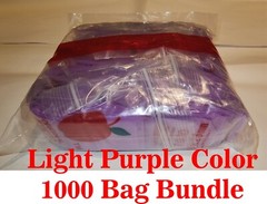 Apple Plastic Bags Baggies Jewelry Ziplock Zipper Stamp 2-100-1000 Bags lot