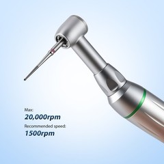 Dental Long Neck Microscope Endo Tungsten Carbide Bur RA 31/34MM Low Speed Drill