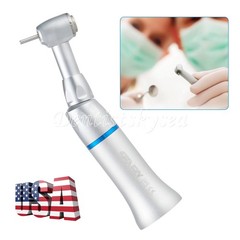 Dental Low Speed Handpiece Push Button Fit FG 1.6mm Burs Contra Angle