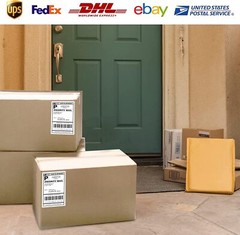 100-1000 Rounded 8.5″x5.5″ Shipping Labels Half Sheet Self Adhesive 2 Per Sheet