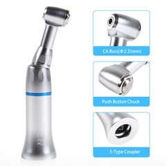 Dental E TYPE push button Contra Angle LOW Handpiece A+ Dentist Brand New PAD