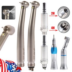 NSK Style Dental LED Pana Max High /low Speed Handpiece 2/4 Hole Turbine kit ns