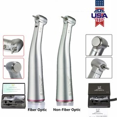 Dental (LED ) Slow low Speed Contra Angle Handpiece Push 1:1 Fit KaVo NSK Style