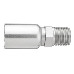 12Pack 1/2″ I.D. Hose x 1/2″ NPTF Male Hydraulic Hose End Crimp Fittings w/Cover