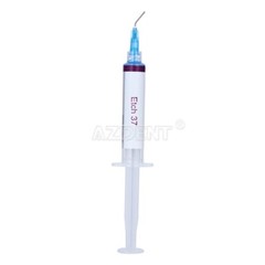 10Pcs Dental 37% Gel de Grabador de Ácido Fosfóric Compuesto F Esmalte y dentina