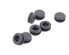 1/4″ Rubber Panel Plug, Knockout Plug, Solid Grommet, Fits 1/16″ Thick Materials
