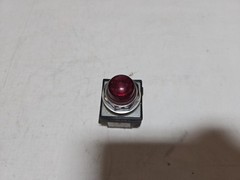 1 Used??? General Electric CR104PXG49 Pilot Light w/Red Cap, 125V Max, 3W Max