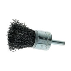 5 Pack – 3/4″ Crimped Wire End Brush Carbon Steel with 1/4″ Shank
